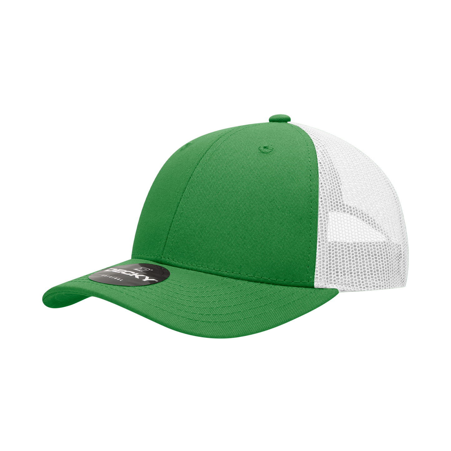 6 Panel Low Profile Structured Cotton Trucker