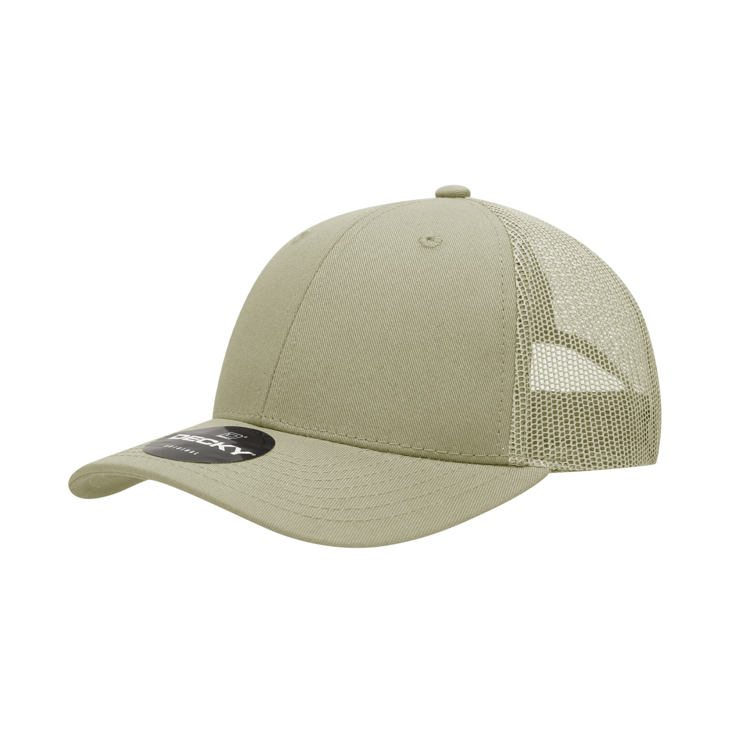 6 Panel Low Profile Structured Cotton Trucker