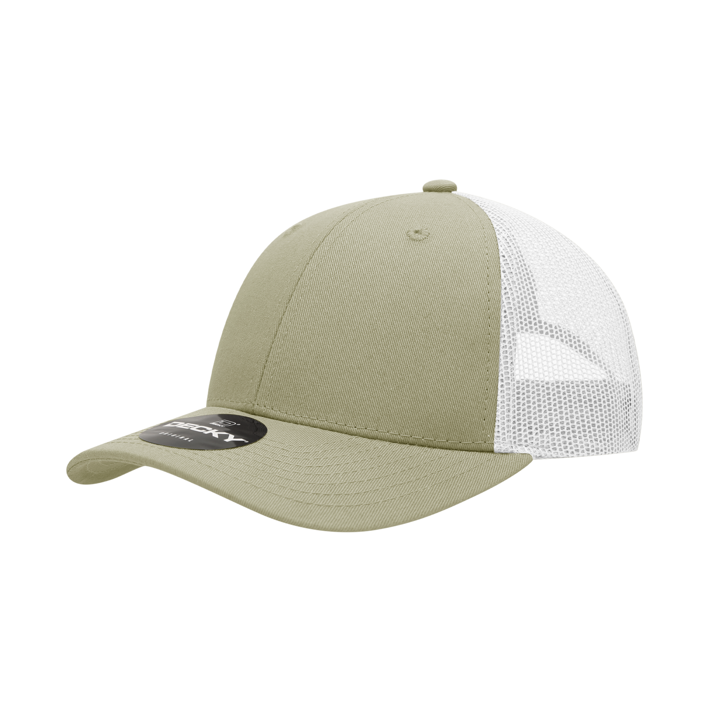 6 Panel Low Profile Structured Cotton Trucker