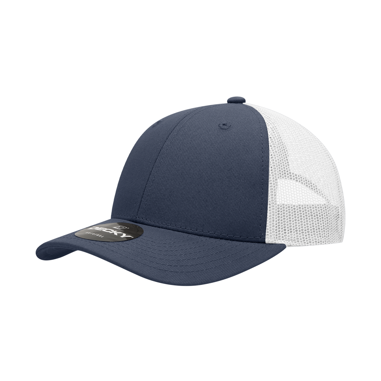 6 Panel Low Profile Structured Cotton Trucker