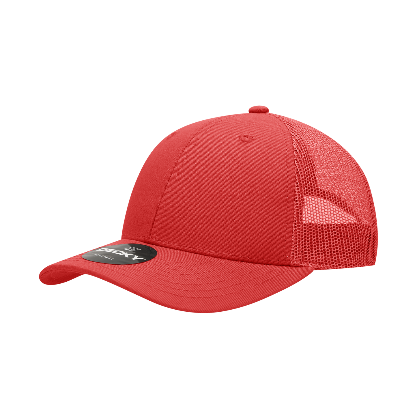 6 Panel Low Profile Structured Cotton Trucker