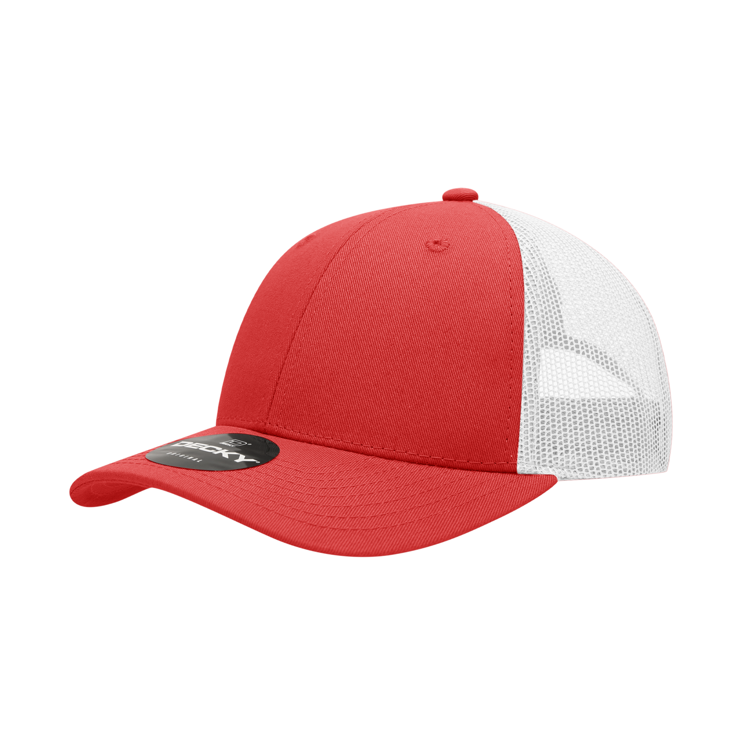 6 Panel Low Profile Structured Cotton Trucker