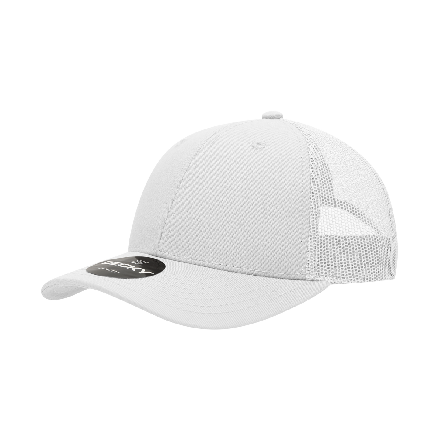 6 Panel Low Profile Structured Cotton Trucker
