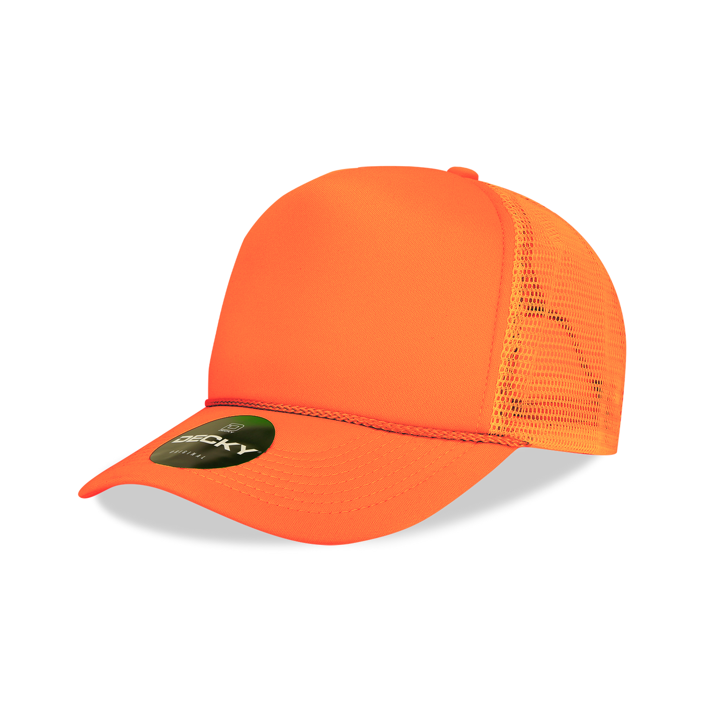 5 Panel Mid Profile Structured Foam Trucker