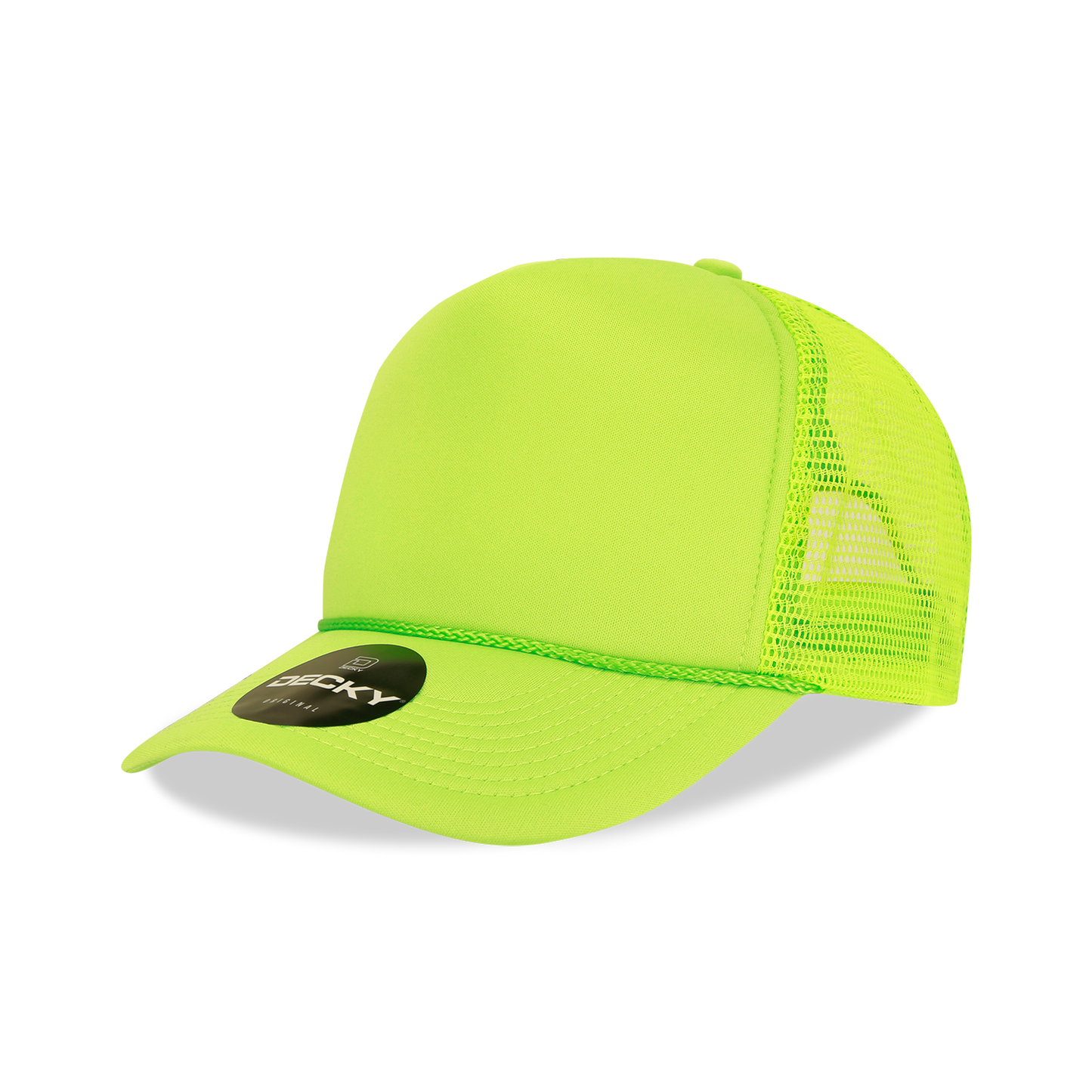 5 Panel Mid Profile Structured Foam Trucker