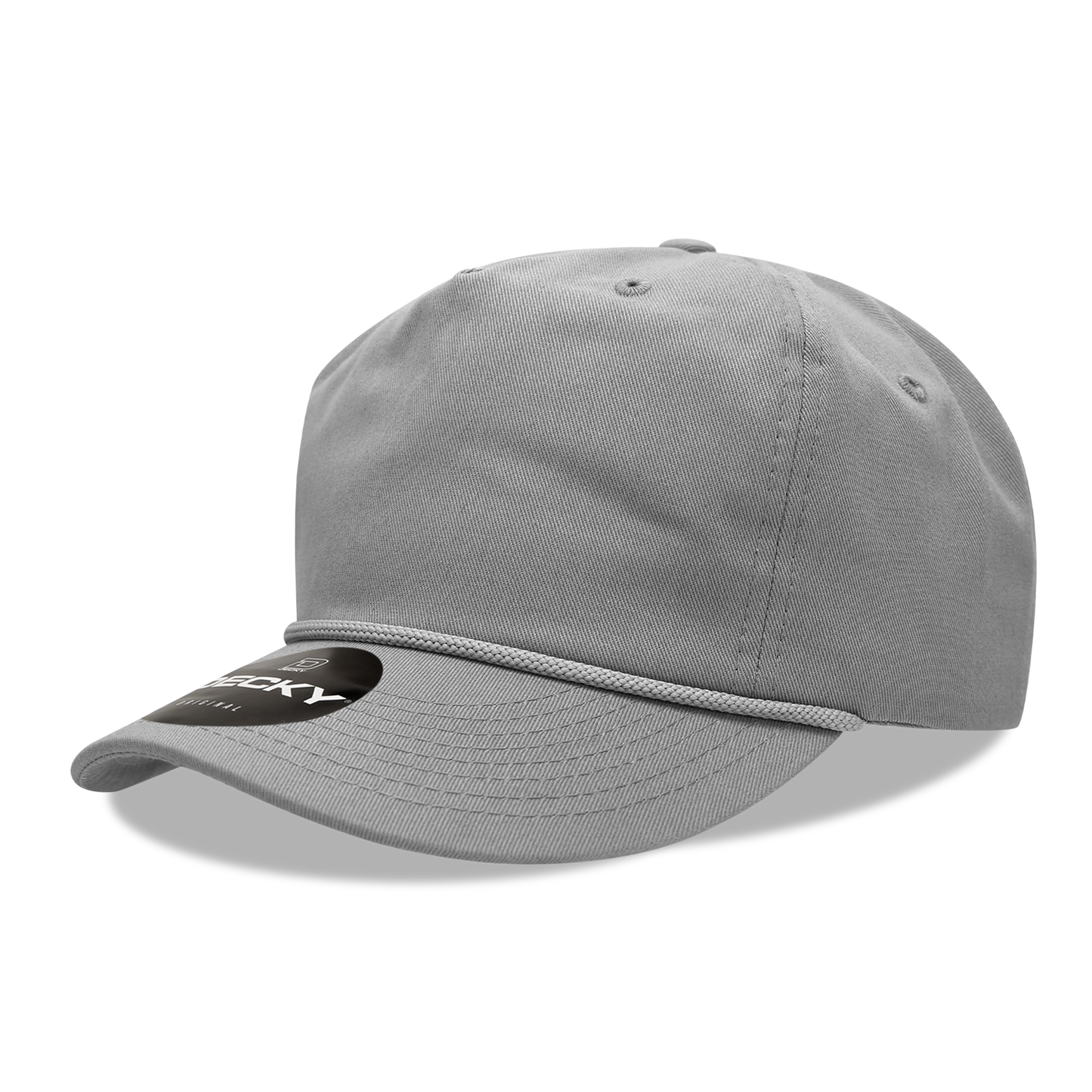 5 Panel High Profile Relaxed Cotton Rope Hat