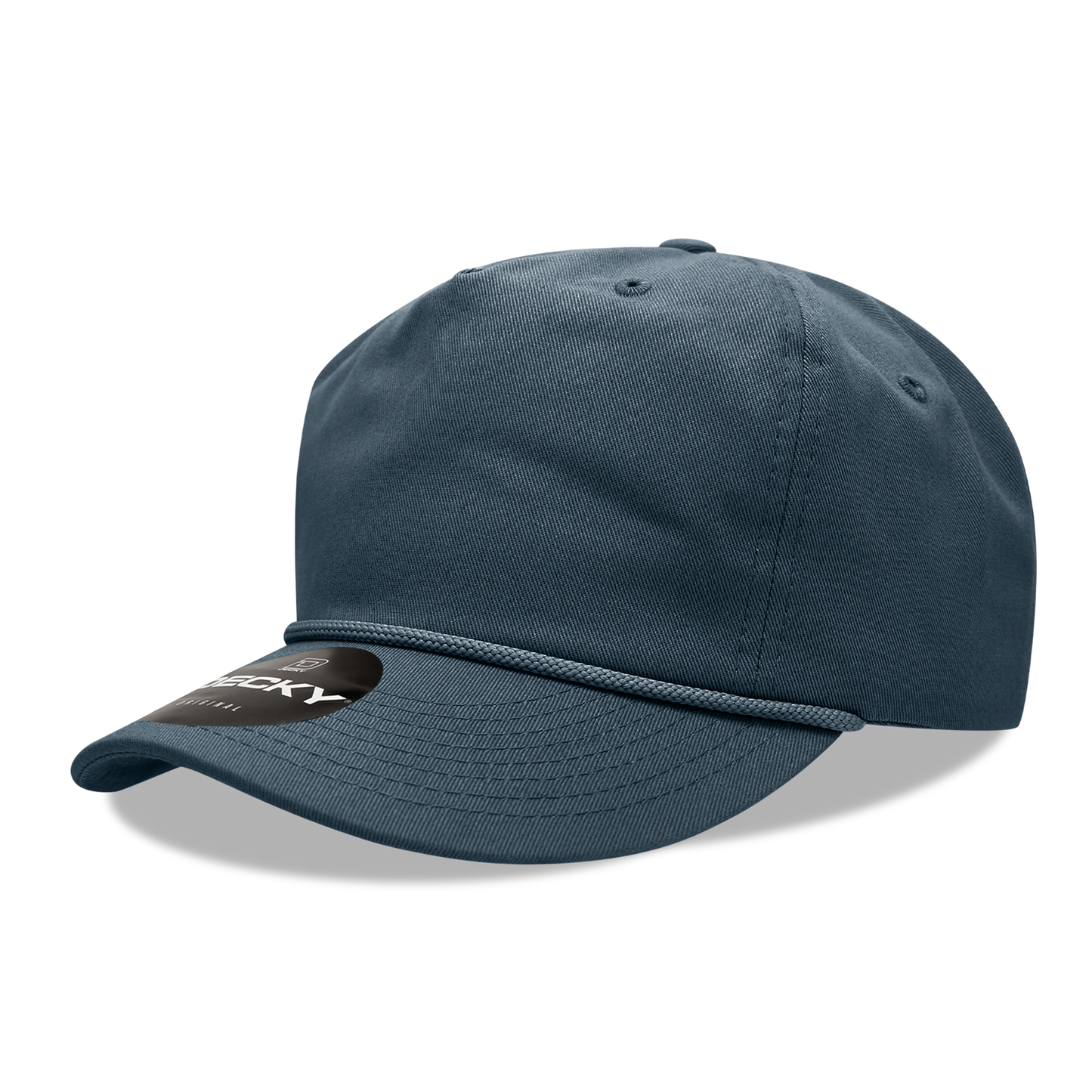 5 Panel High Profile Relaxed Cotton Rope Hat
