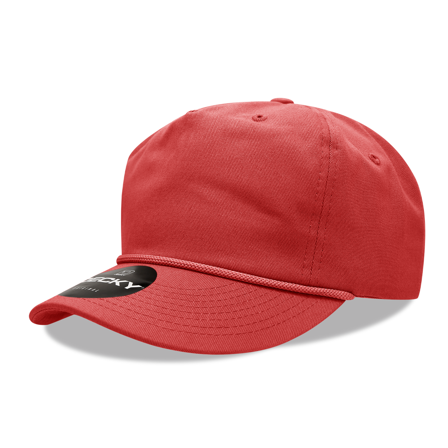 5 Panel High Profile Relaxed Cotton Rope Hat