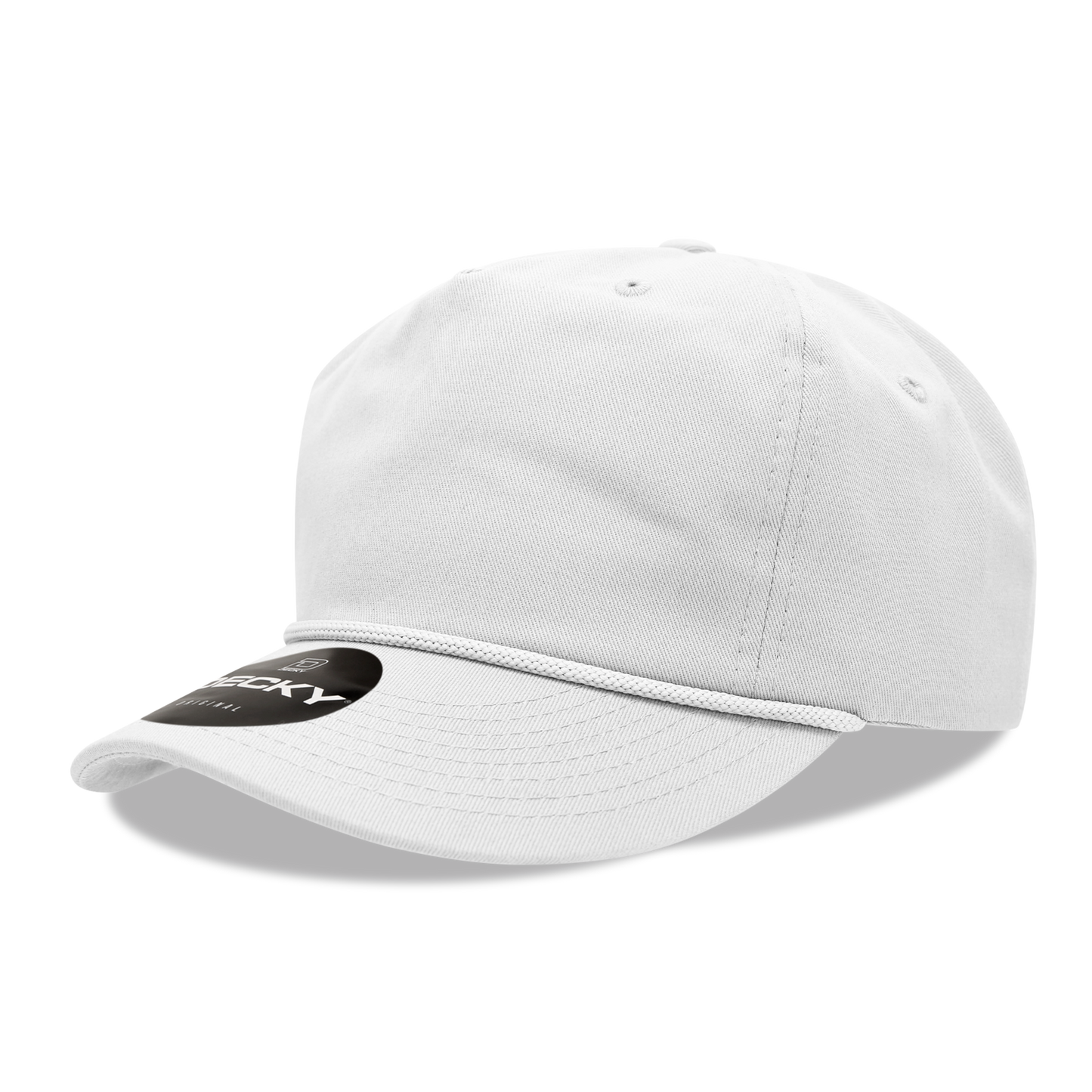5 Panel High Profile Relaxed Cotton Rope Hat