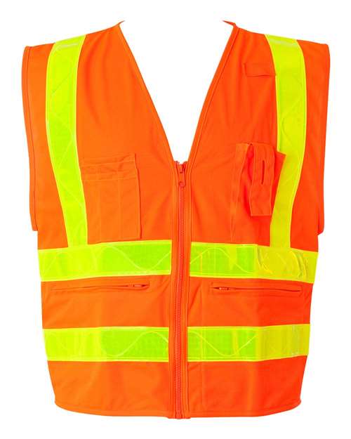 Unisex Prismatic Hydrowick-Lite Multi Zipper Vest