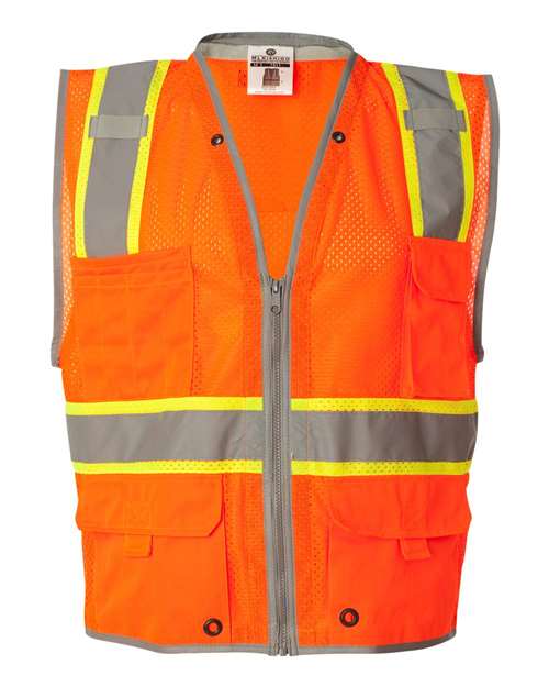 Unisex Premium Brilliant Series® Heavy-Duty Class 2 Vest