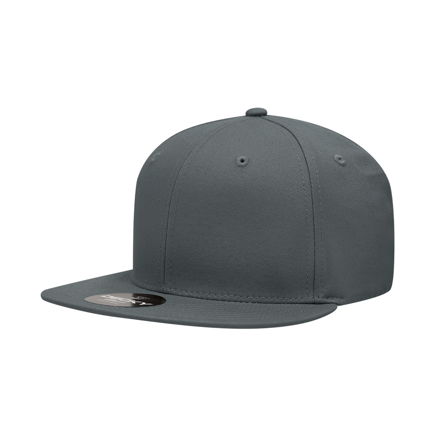 6 Panel High Profile Structured Cotton Blend Snapback