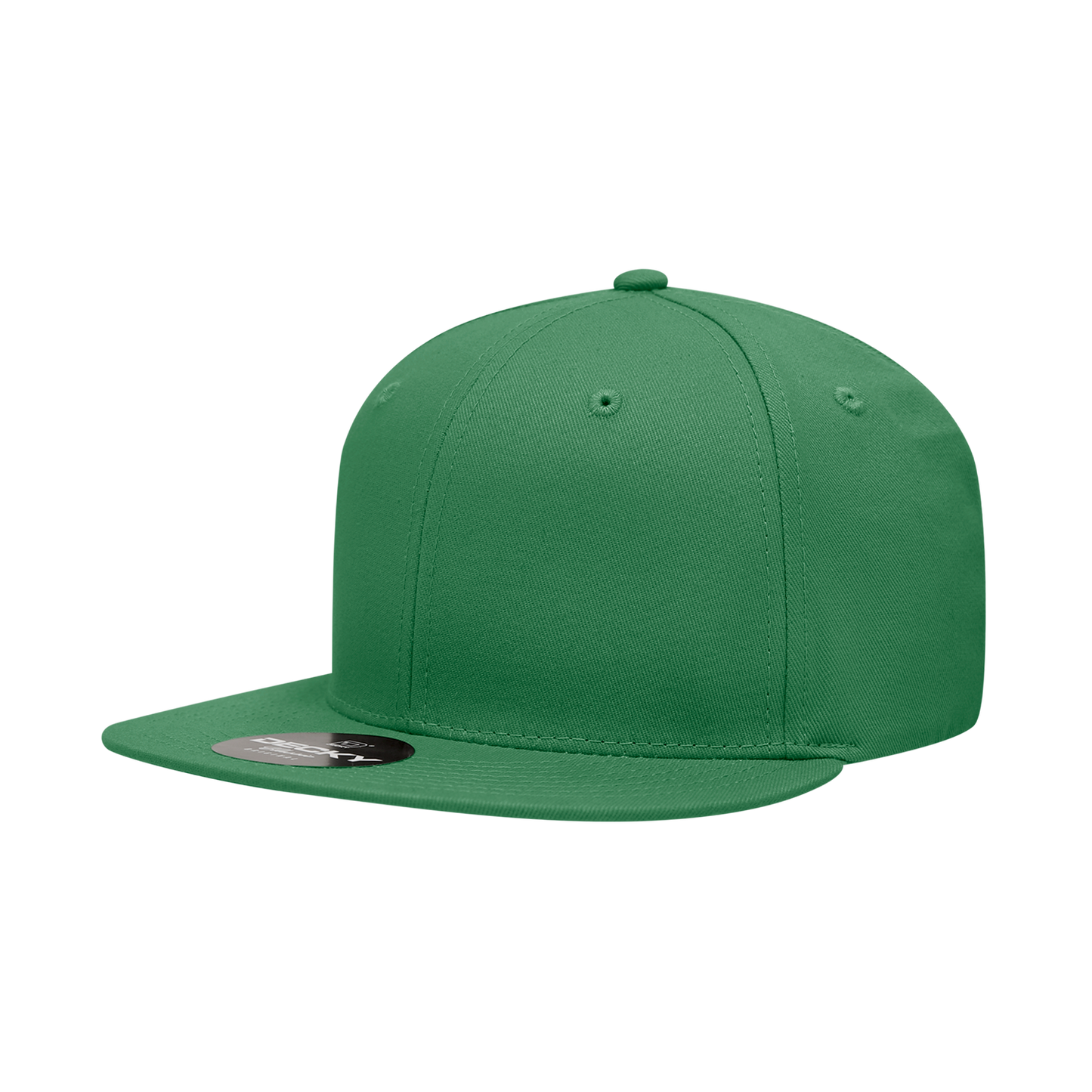 6 Panel High Profile Structured Cotton Blend Snapback
