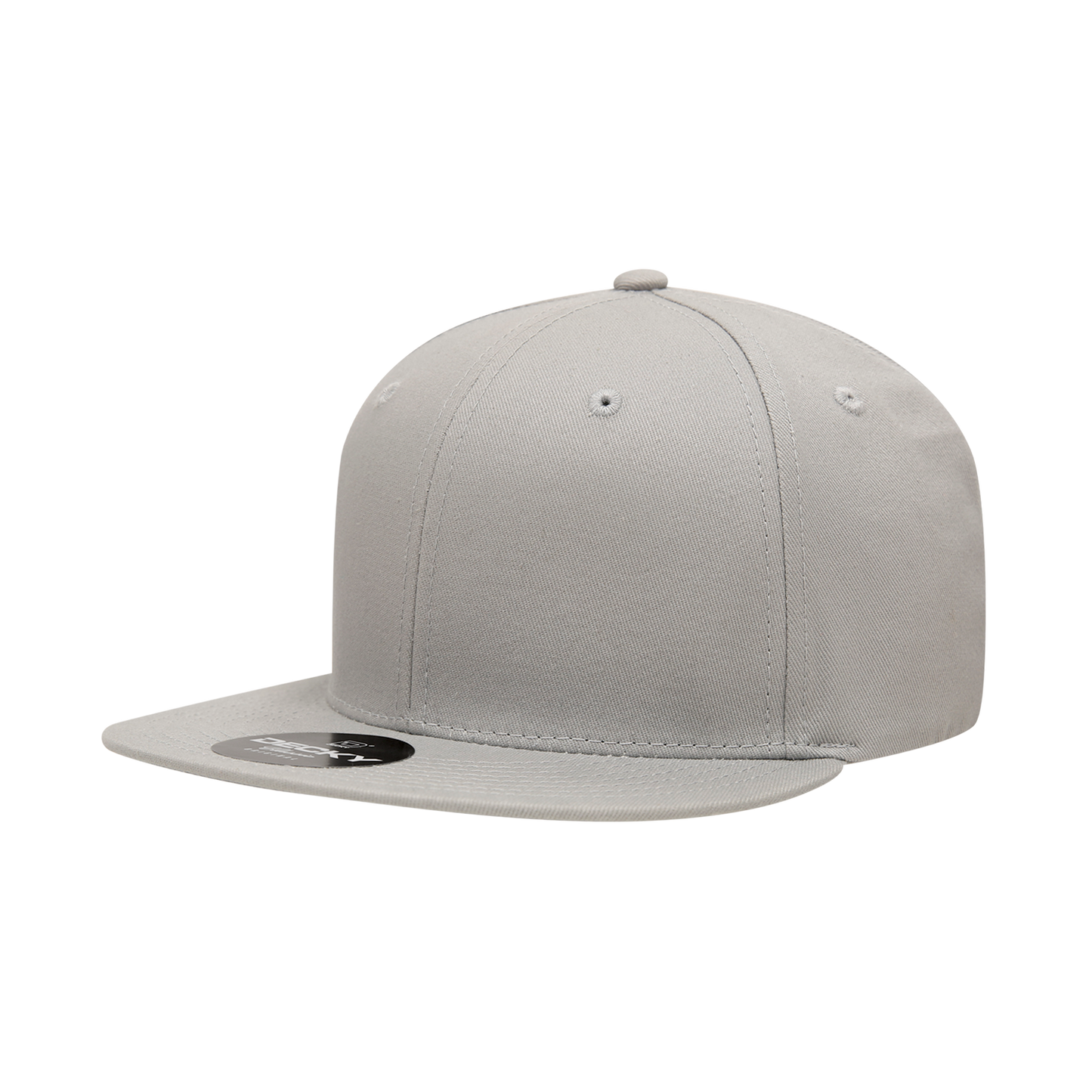 6 Panel High Profile Structured Cotton Blend Snapback