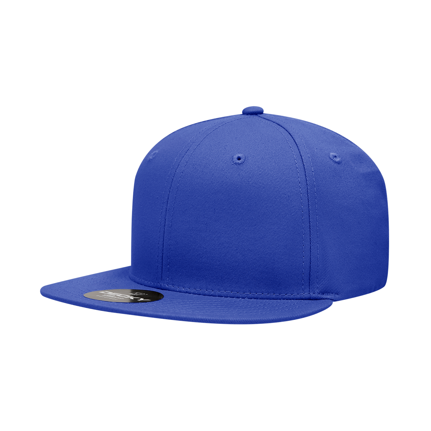 6 Panel High Profile Structured Cotton Blend Snapback