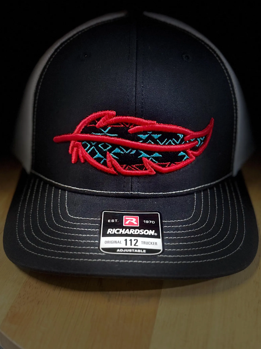 3D Aztec Embroidered Cap