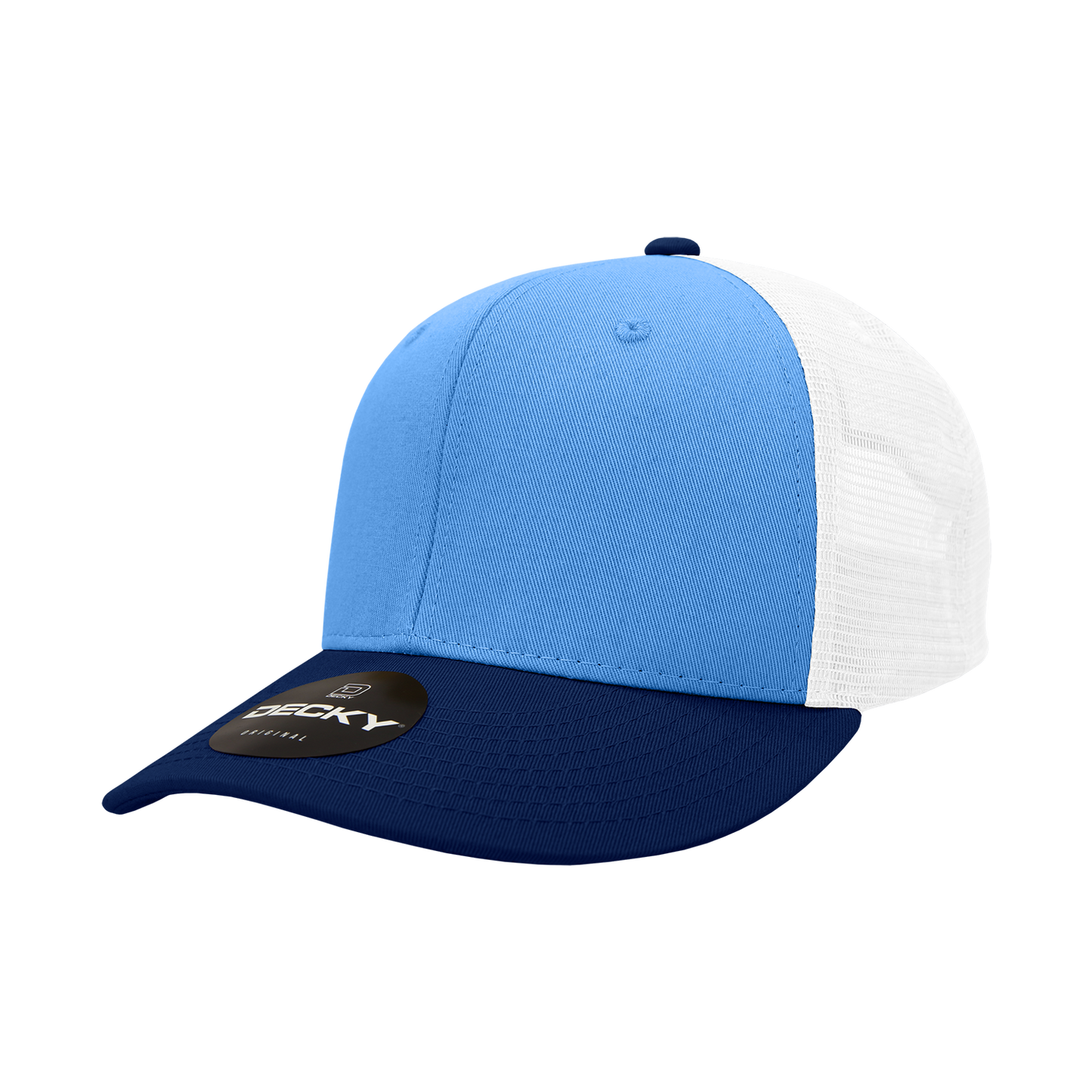 6 Panel Mid Profile Structured Cotton Trucker