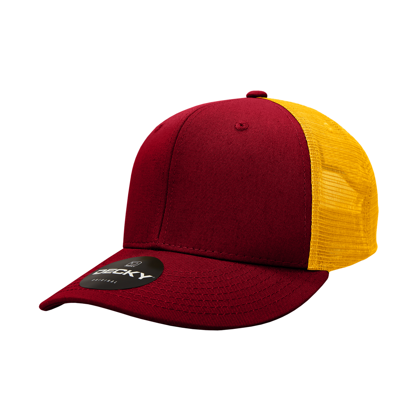 6 Panel Mid Profile Structured Cotton Trucker