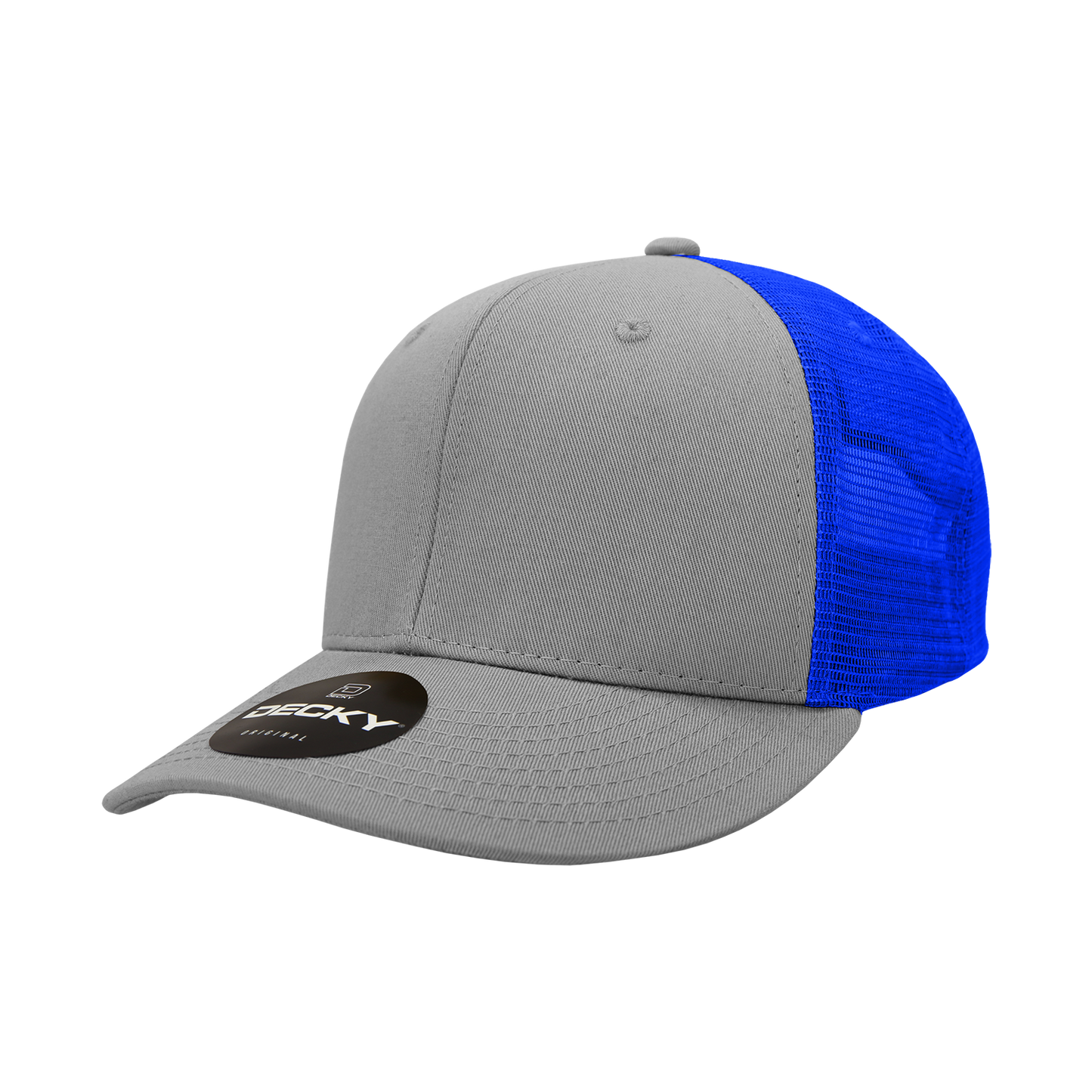 6 Panel Mid Profile Structured Cotton Trucker