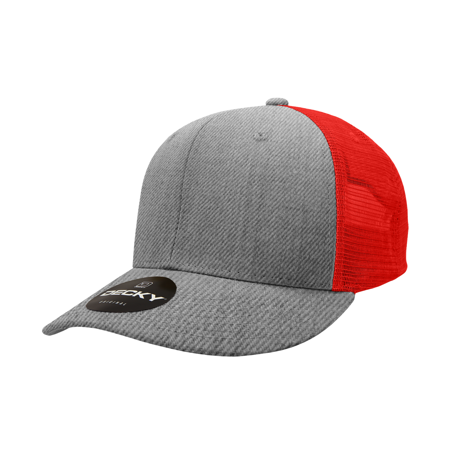 6 Panel Mid Profile Structured Cotton Trucker