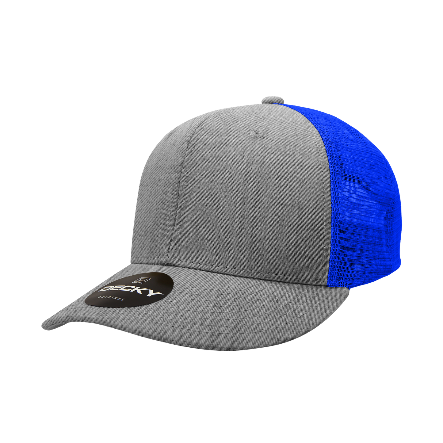 6 Panel Mid Profile Structured Cotton Trucker