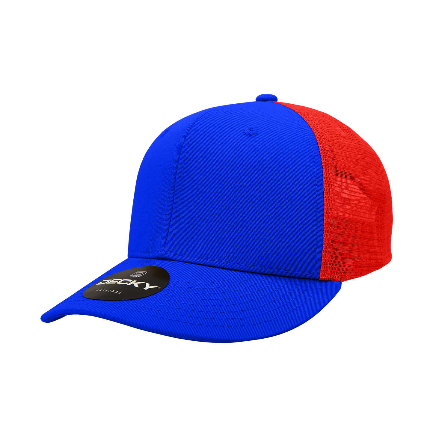6 Panel Mid Profile Structured Cotton Trucker