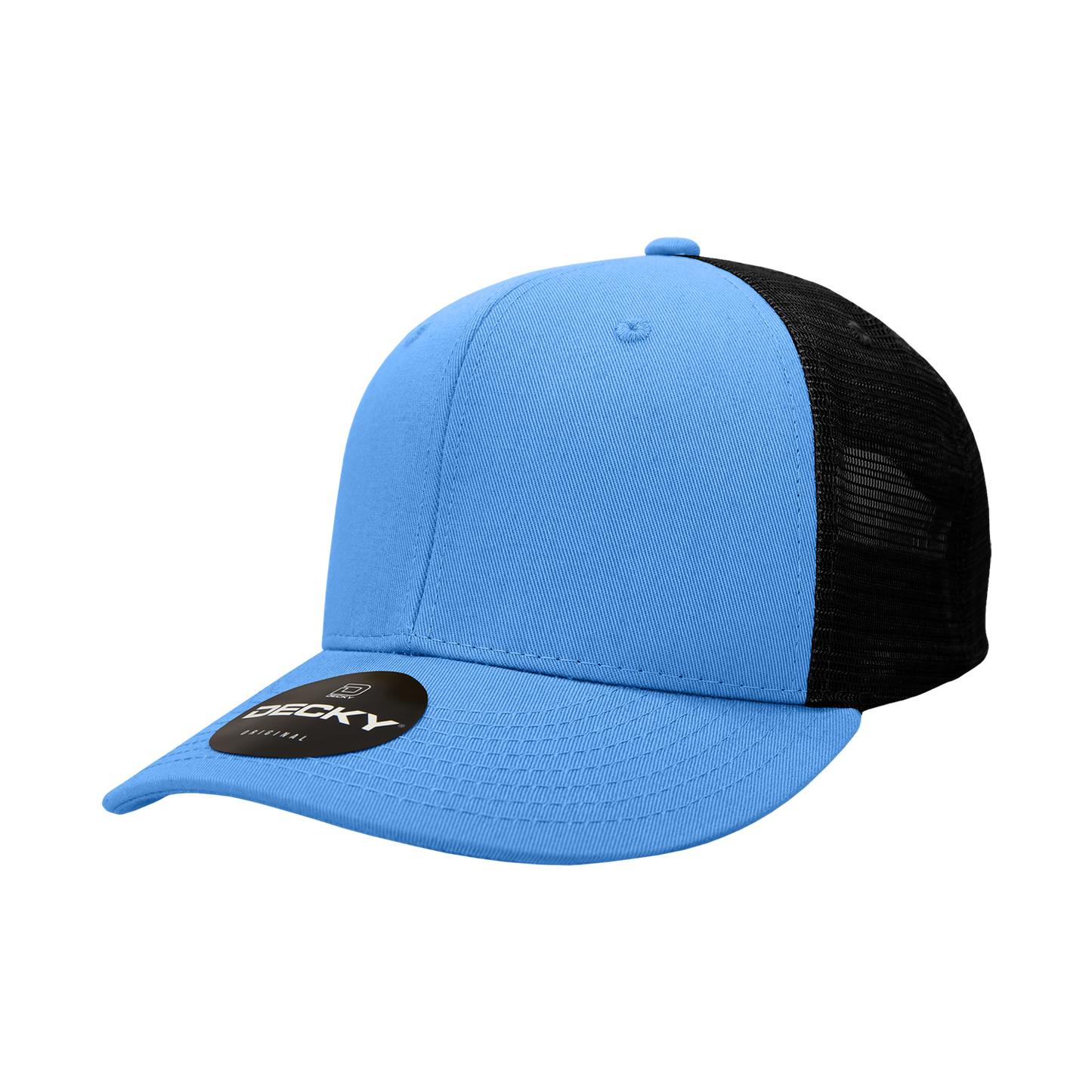 6 Panel Mid Profile Structured Cotton Trucker