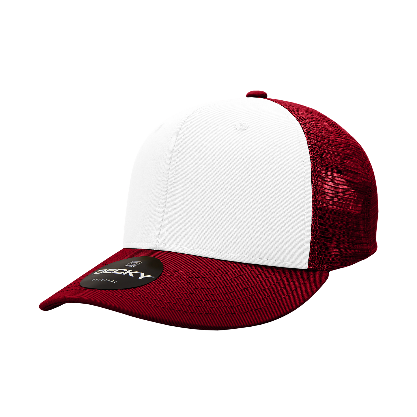 6 Panel Mid Profile Structured Cotton Trucker