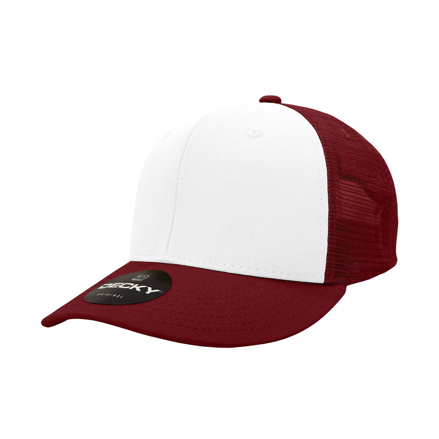 6 Panel Mid Profile Structured Cotton Trucker