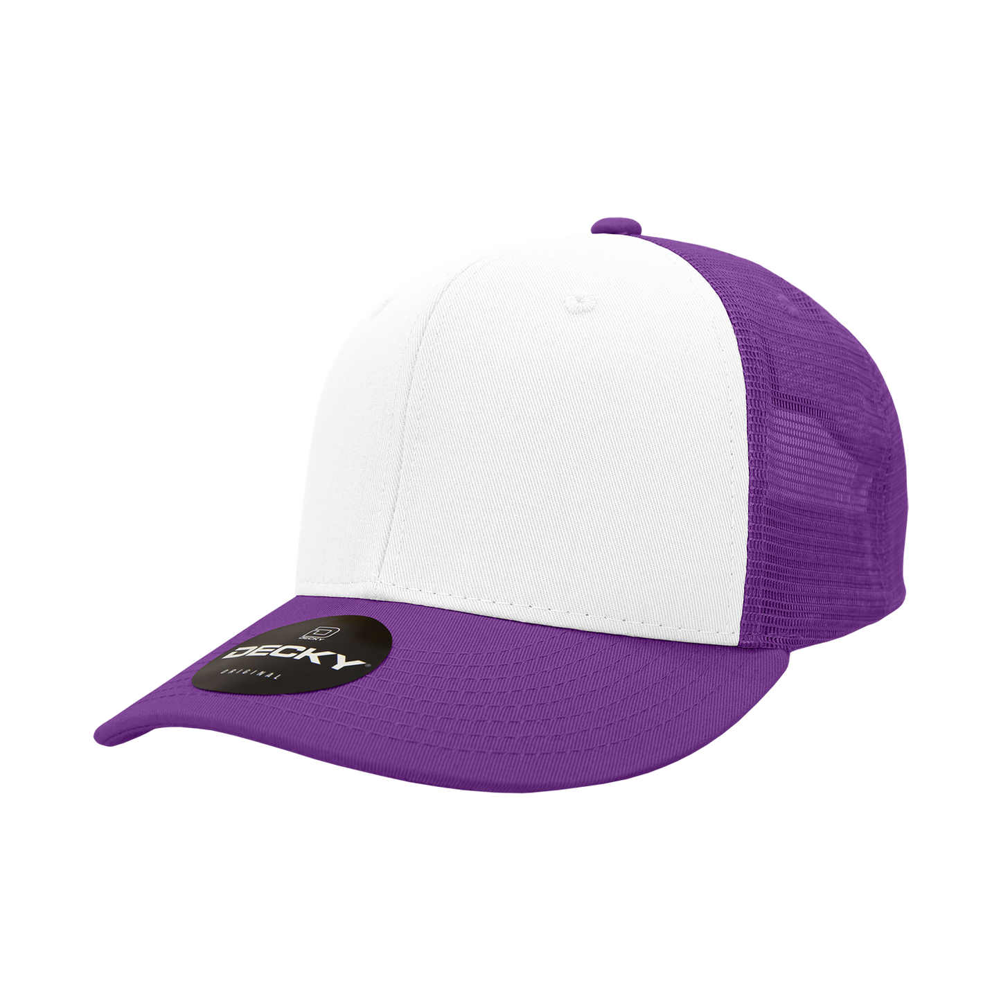 6 Panel Mid Profile Structured Cotton Trucker