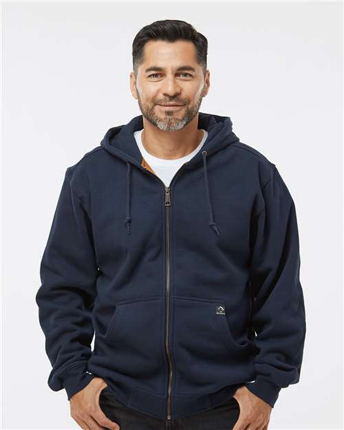 Men's Crossfire Heavyweight Power Fleece Hooded Jacket with Thermal Lining