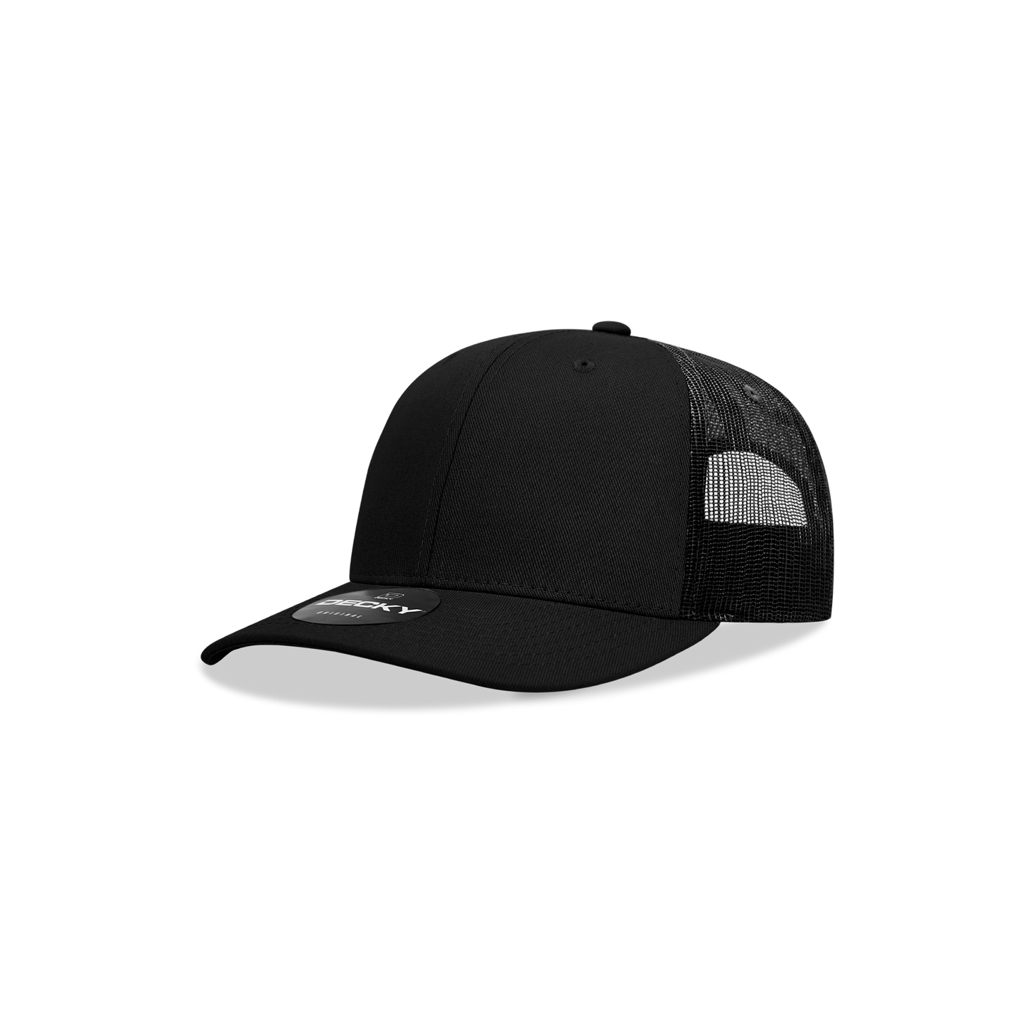 Youth 6 Panel Mid Profile Structured Cotton Trucker