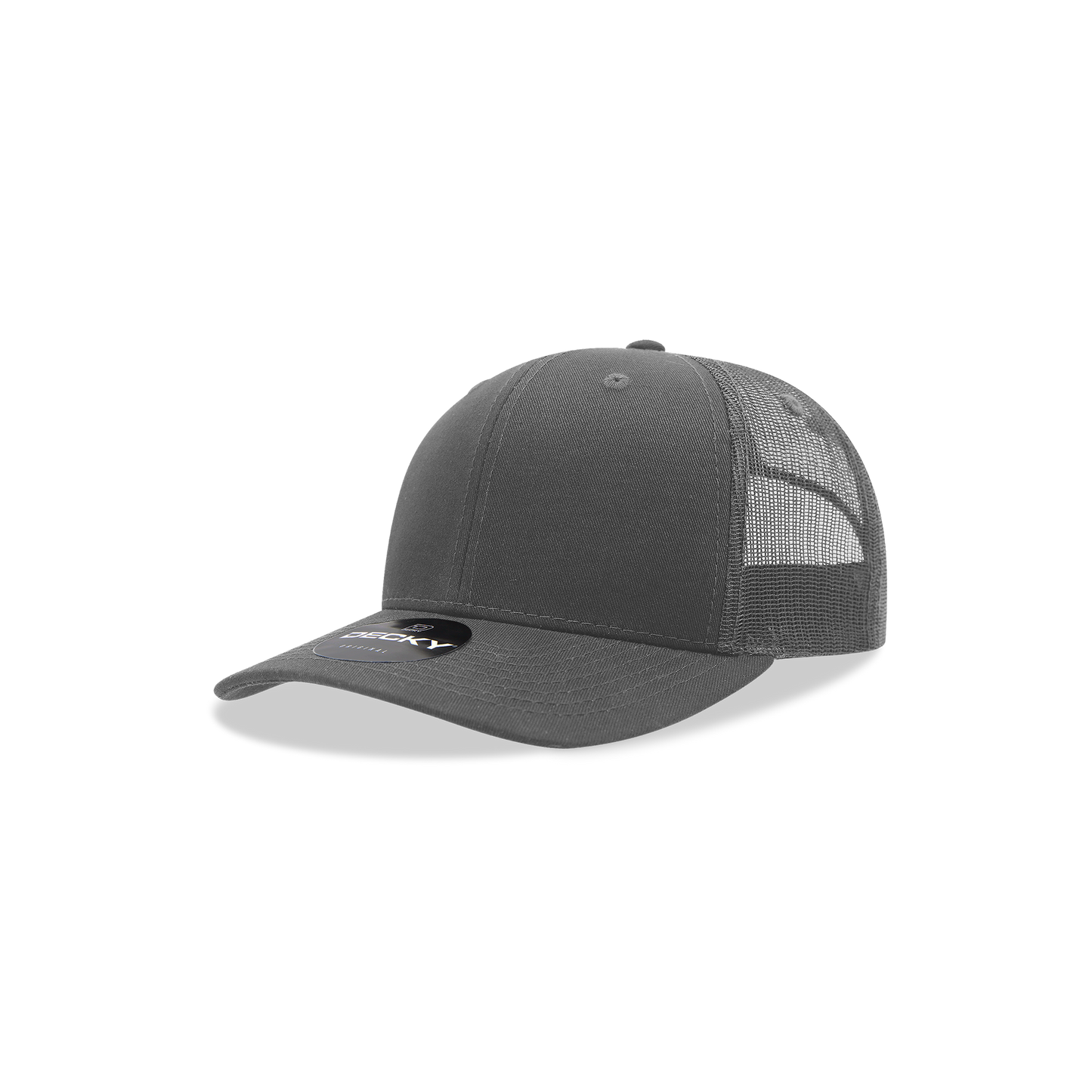 Youth 6 Panel Mid Profile Structured Cotton Trucker