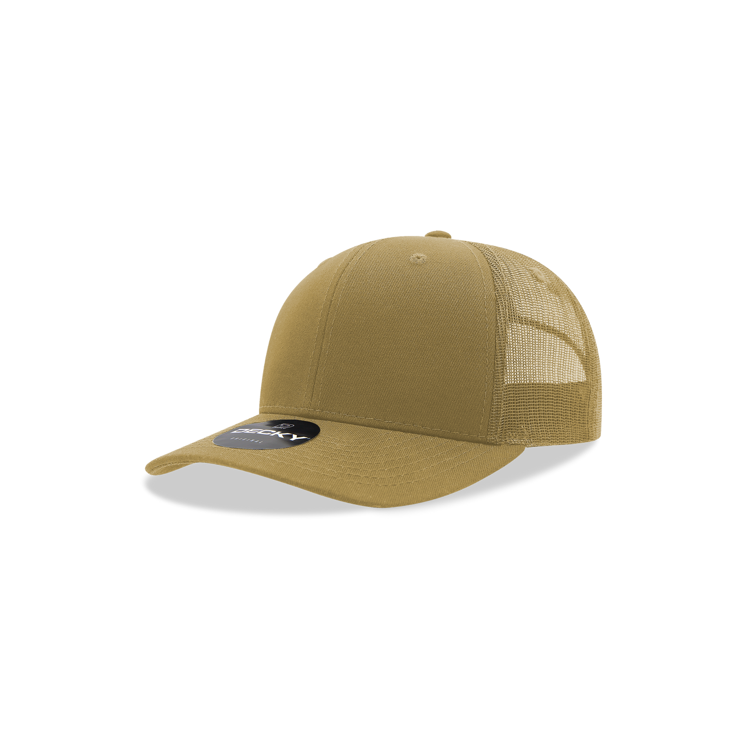 Youth 6 Panel Mid Profile Structured Cotton Trucker