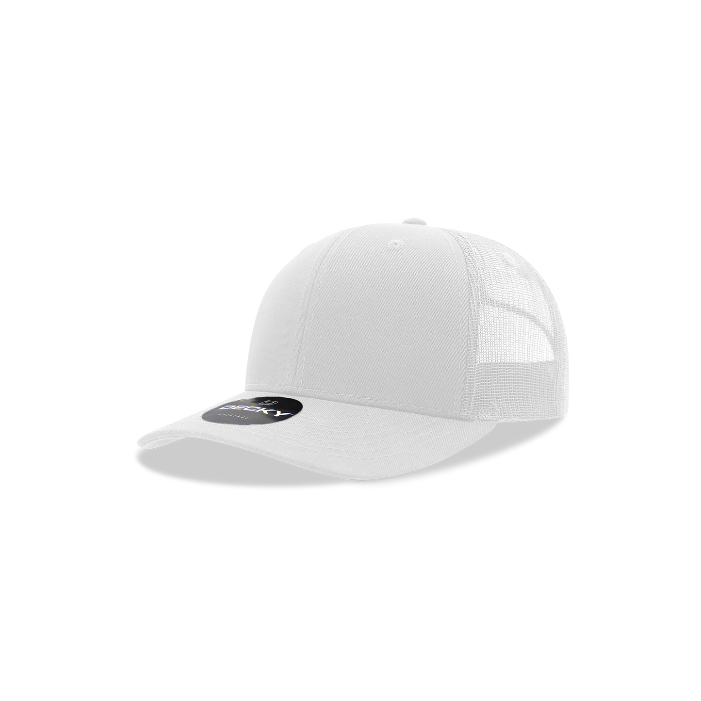 Youth 6 Panel Mid Profile Structured Cotton Trucker