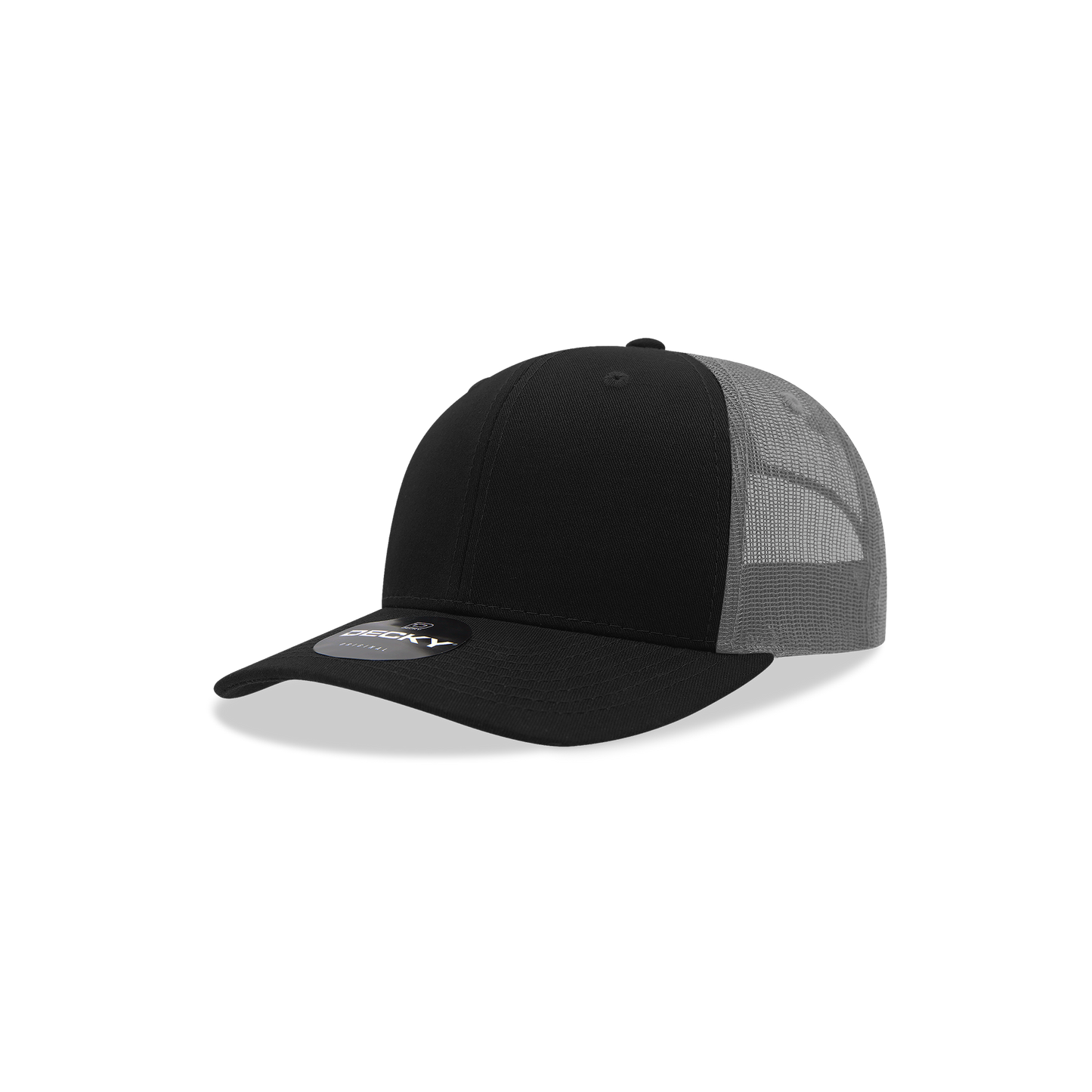 Youth 6 Panel Mid Profile Structured Cotton Trucker