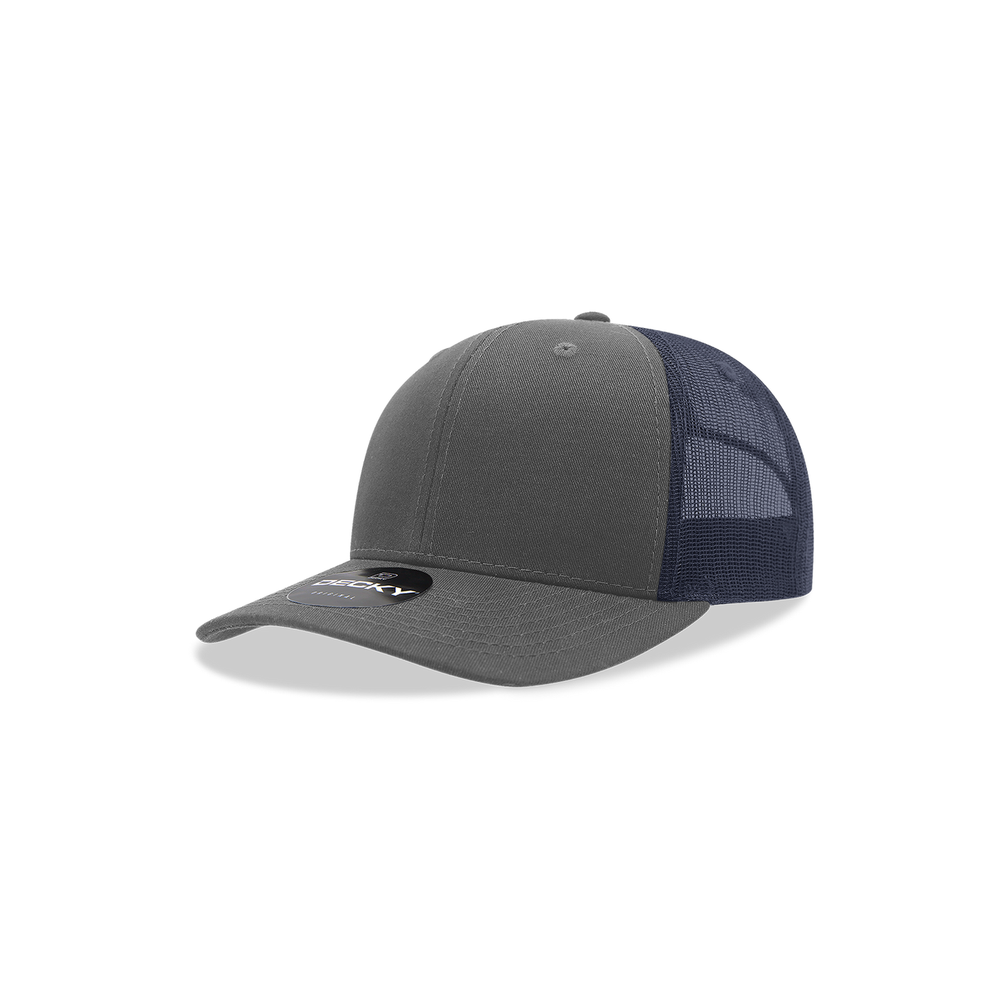Youth 6 Panel Mid Profile Structured Cotton Trucker