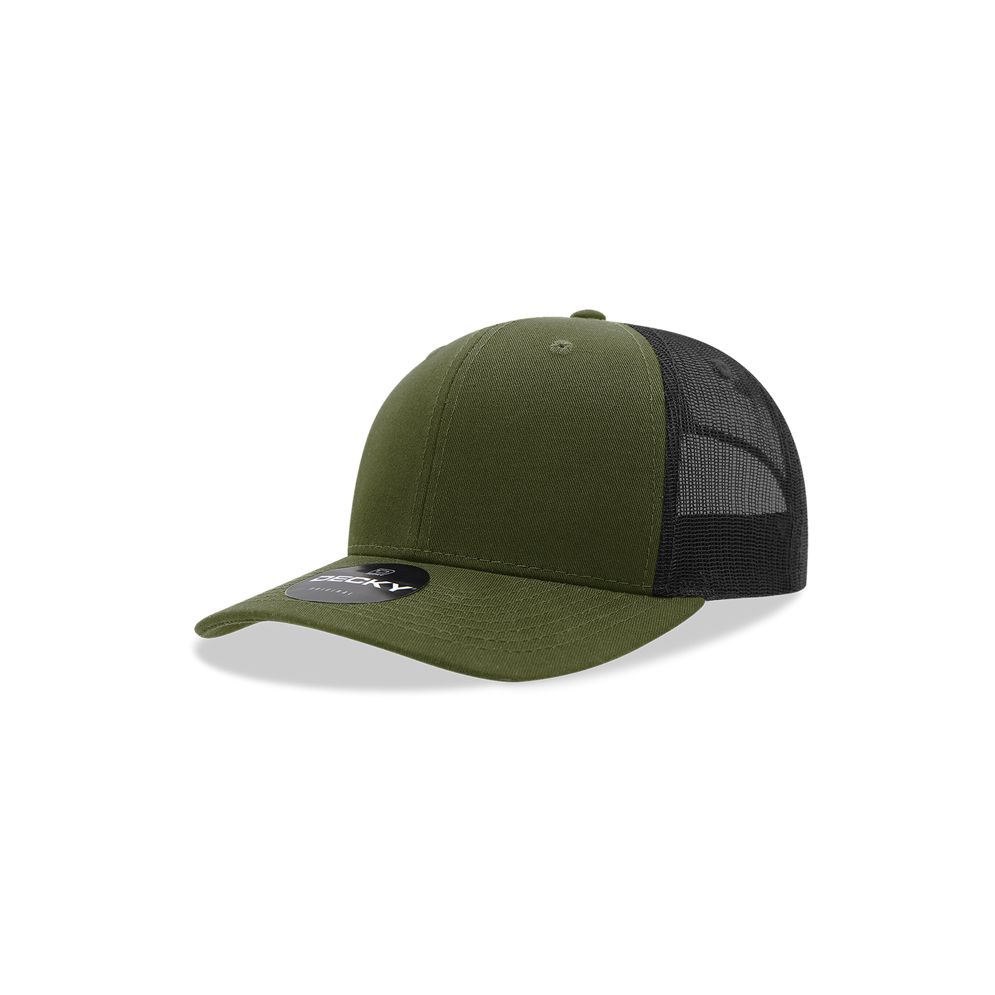 Youth 6 Panel Mid Profile Structured Cotton Trucker