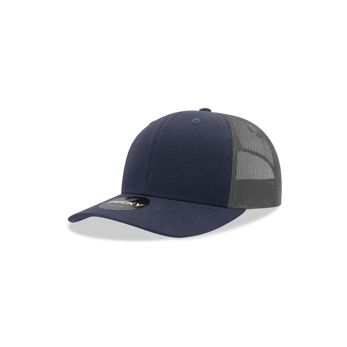Youth 6 Panel Mid Profile Structured Cotton Trucker