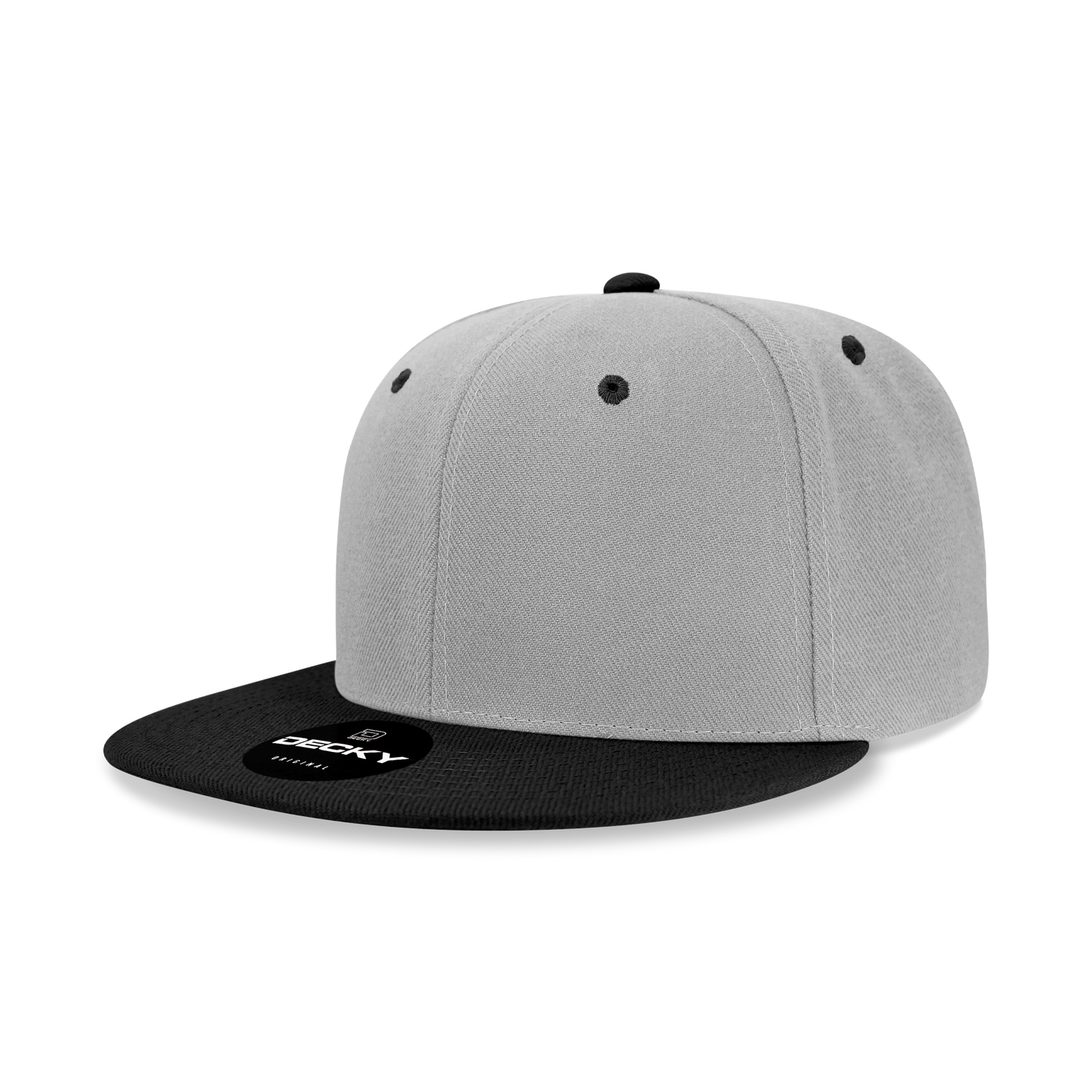 Women's 6 Panel High Profile Structured Acrylic/Polyester Snapback