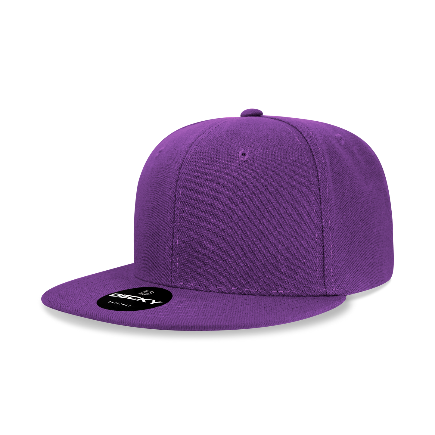 Women's 6 Panel High Profile Structured Acrylic/Polyester Snapback