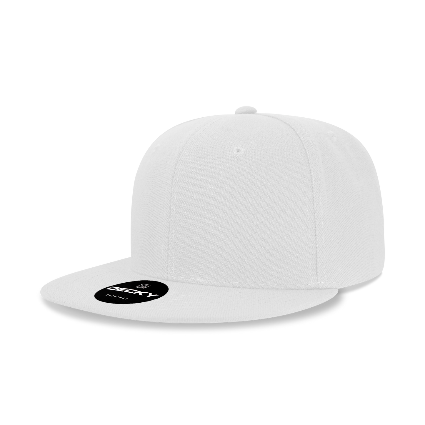 6 Panel High Profile Structured Acrylic/Polyester Snapback