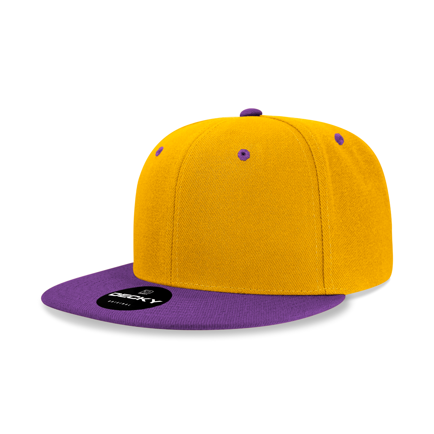 6 Panel High Profile Structured Acrylic/Polyester Snapback