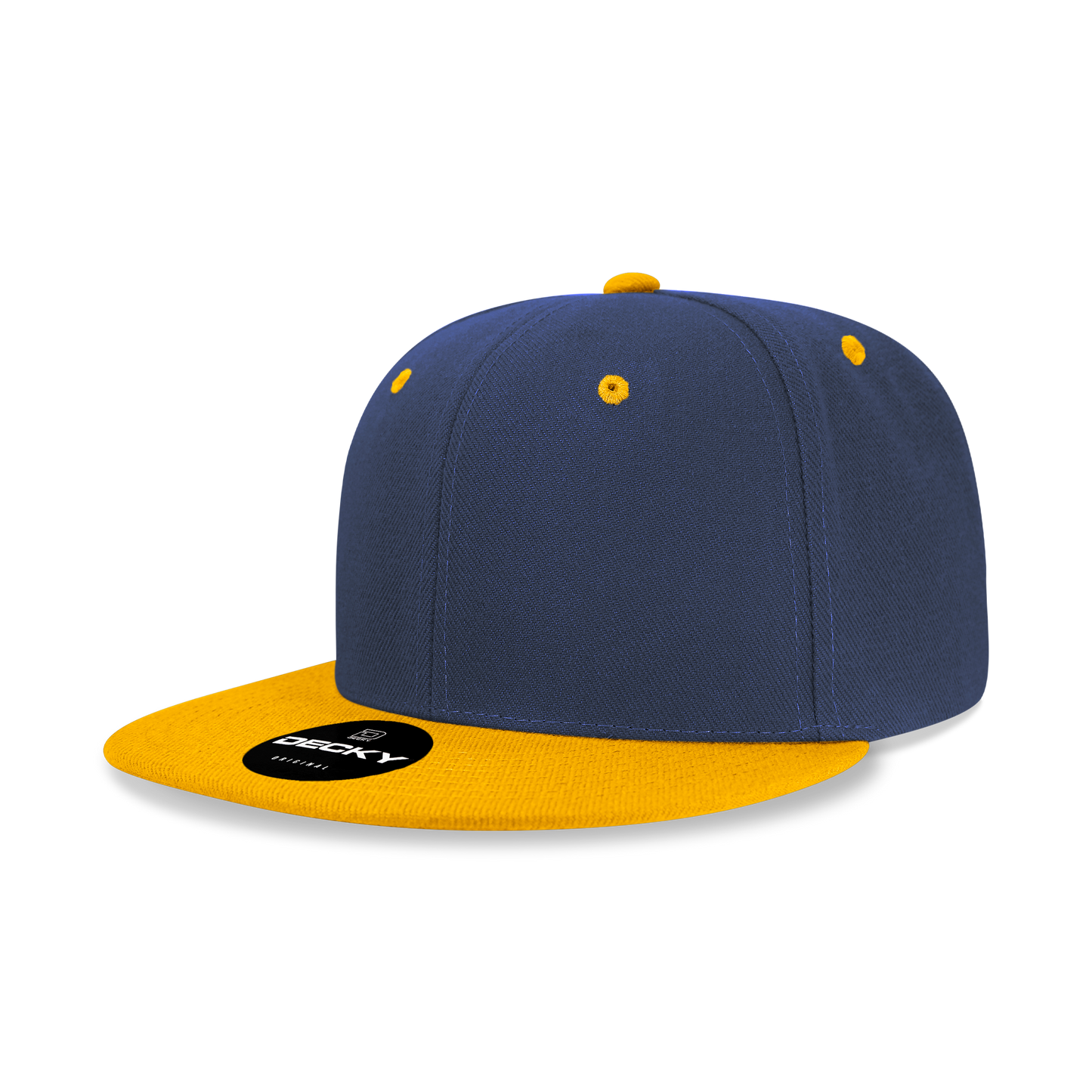 6 Panel High Profile Structured Acrylic/Polyester Snapback