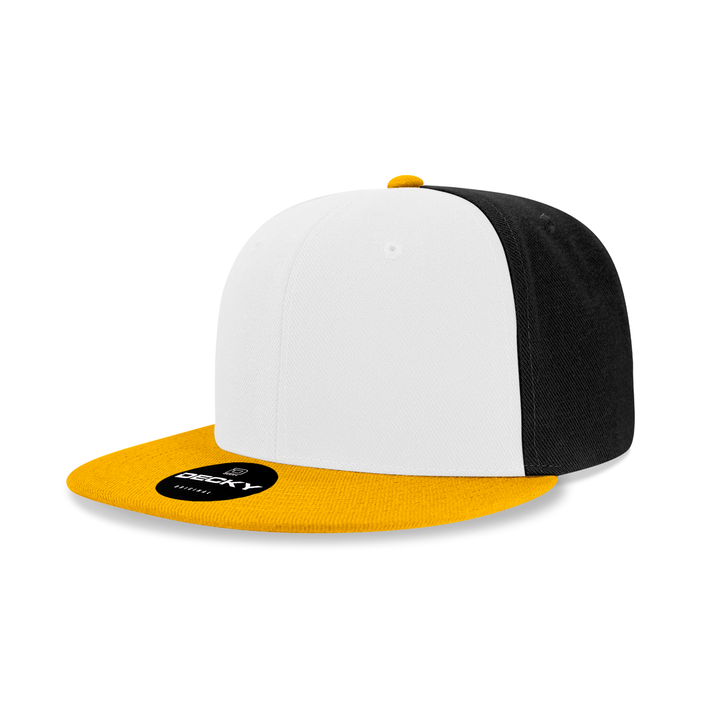 6 Panel High Profile Structured Acrylic/Polyester Snapback