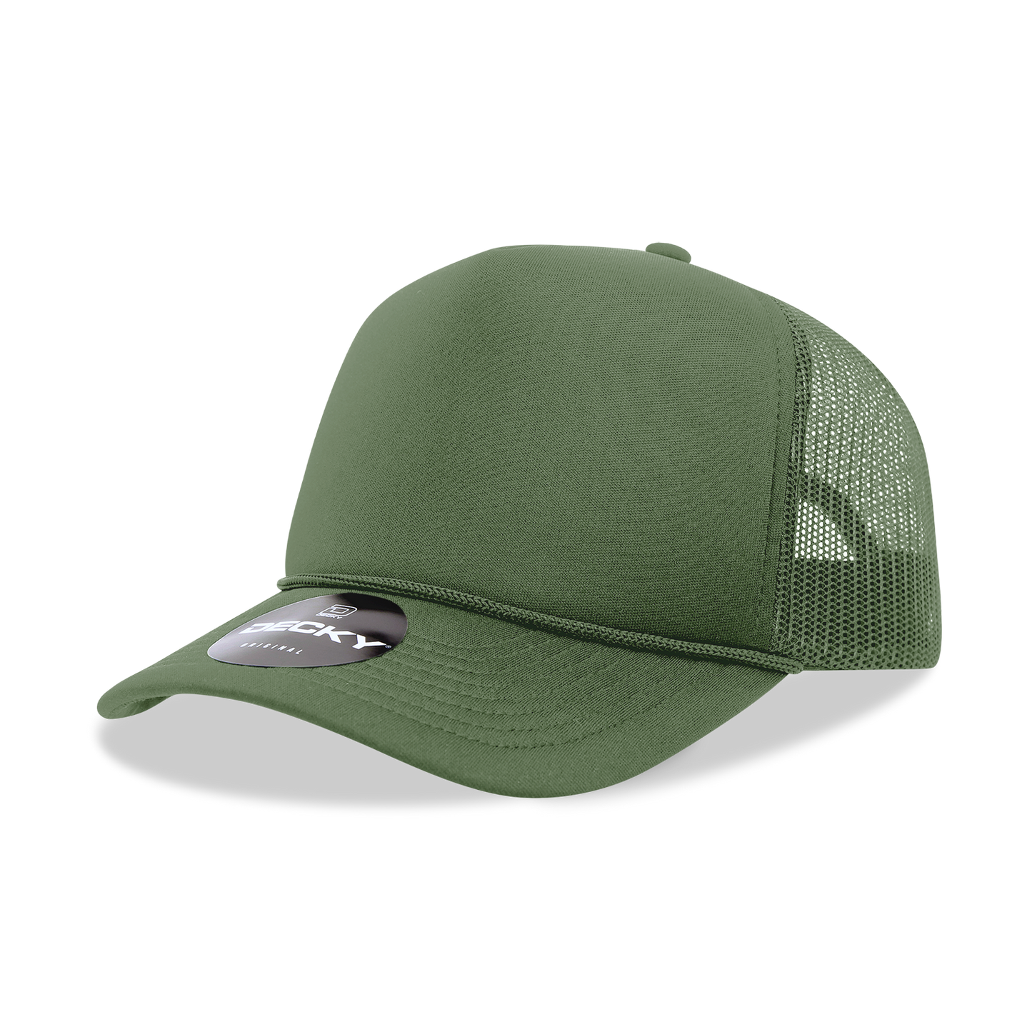 5 Panel Mid Profile Structured Foam Trucker