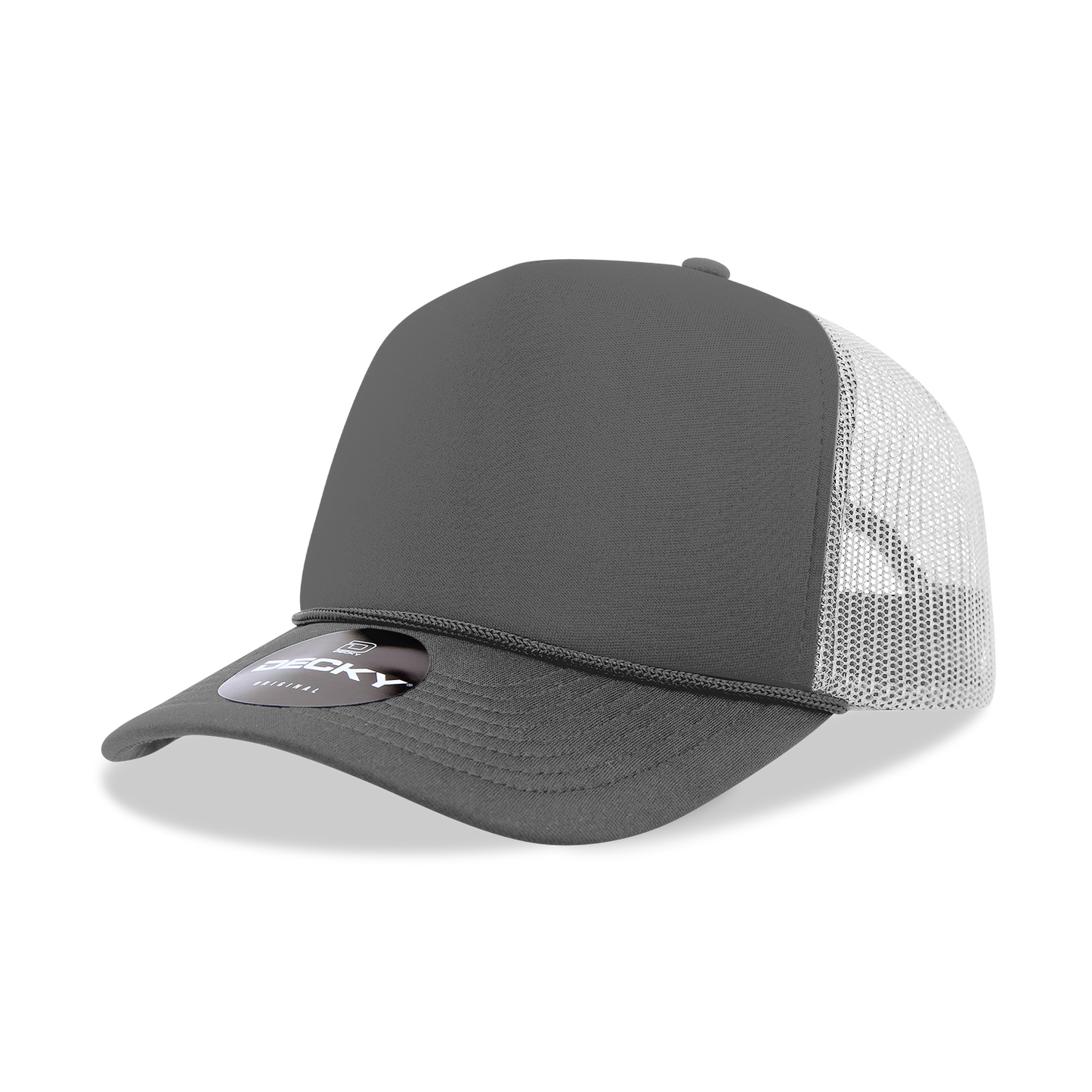 5 Panel Mid Profile Structured Foam Trucker