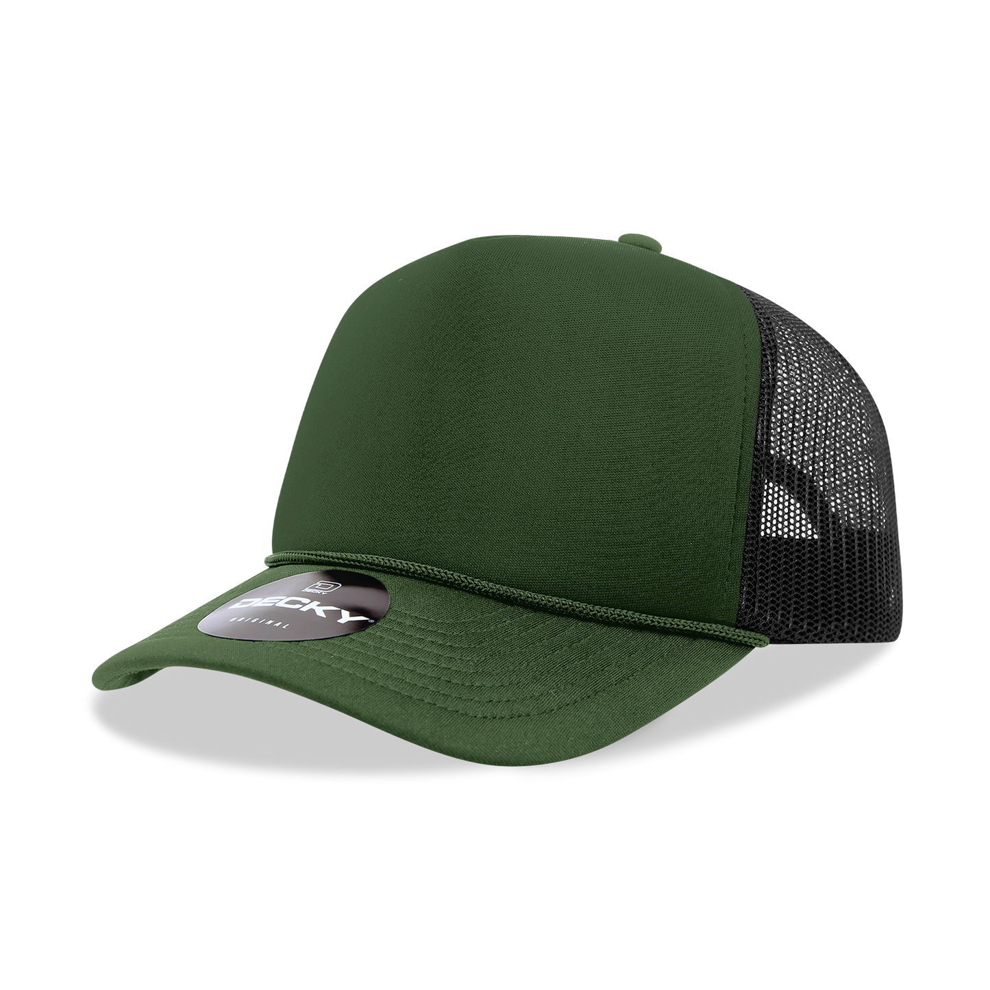 5 Panel Mid Profile Structured Foam Trucker