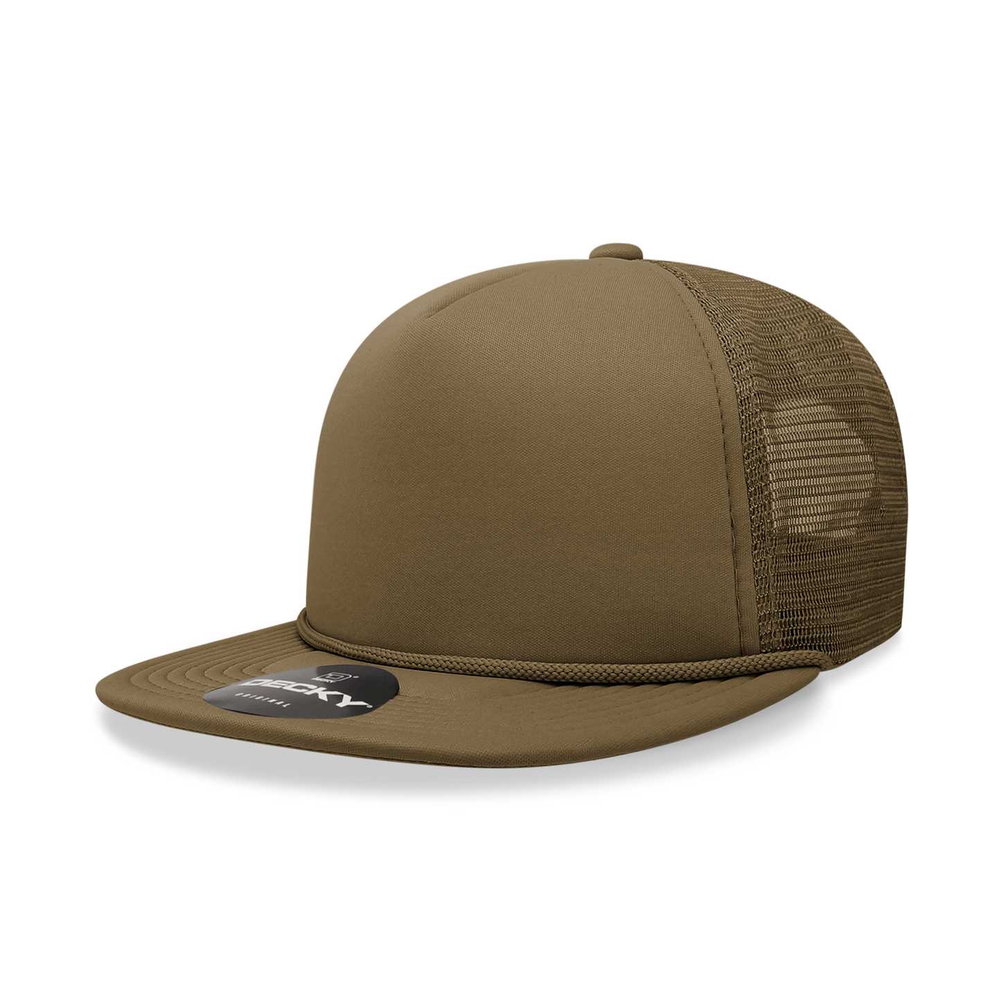 5 Panel High Profile Structured Foam Trucker