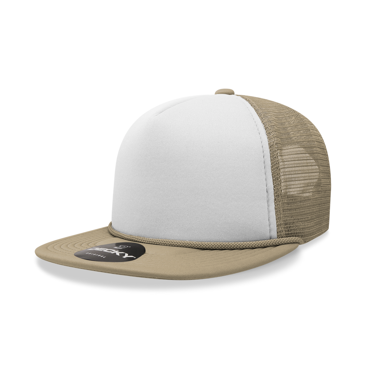 5 Panel High Profile Structured Foam Trucker